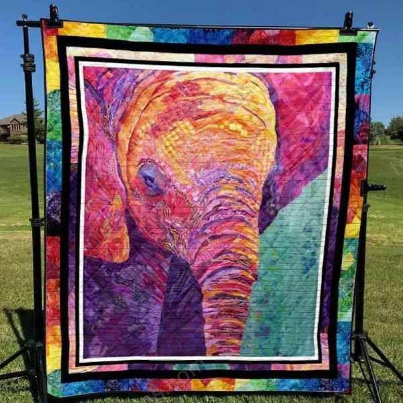 Elephant Ver17 Blanket TH1507 Quilt