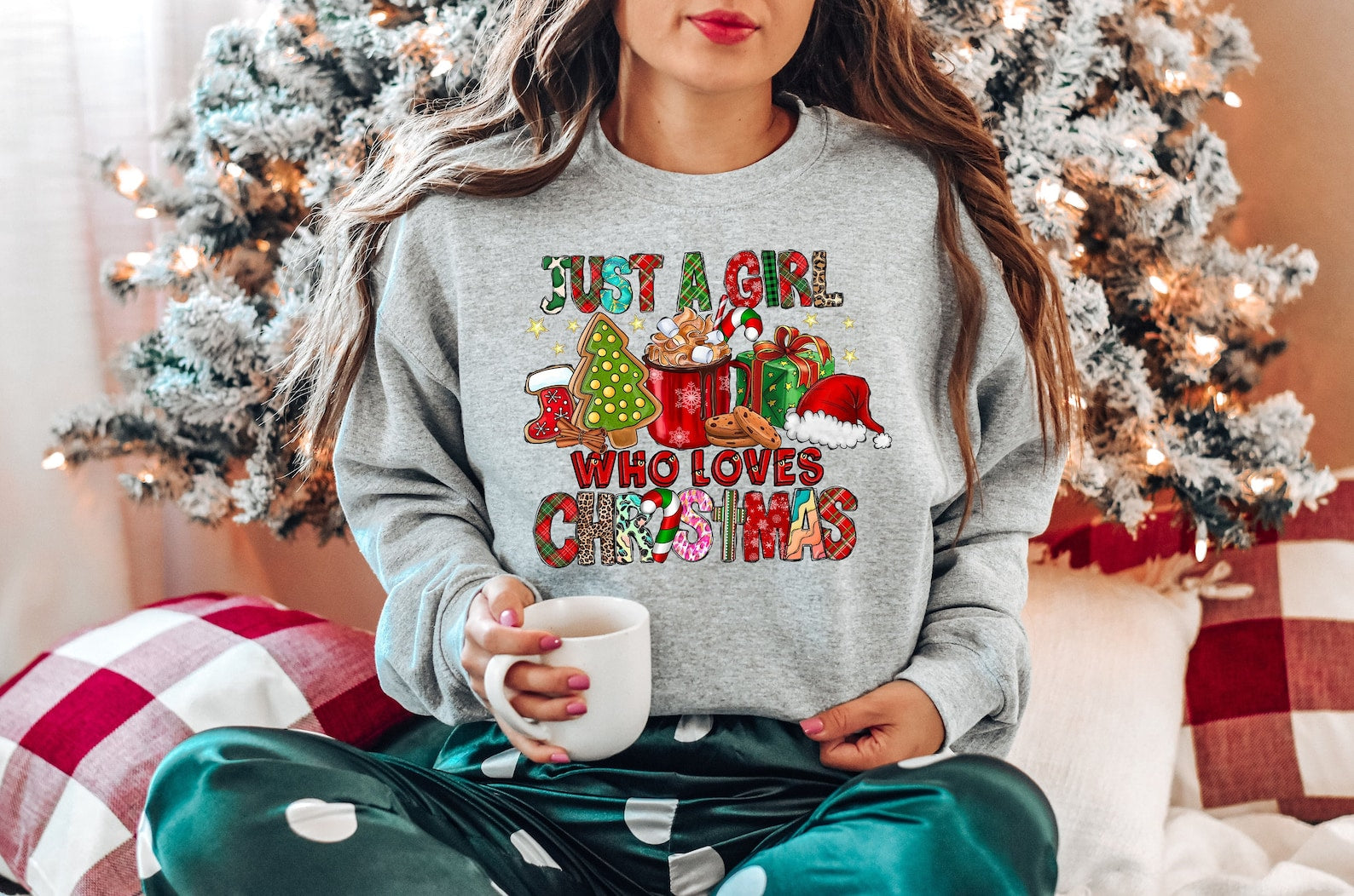 Women’S Christmas Sweatshirt 2D Crewneck Sweatshirt All Over Print Sweatshirt For Women Sweatshirt For Men Sws4710