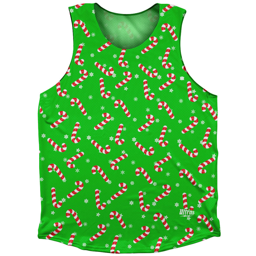 Candy Canes Athletic Tank Top