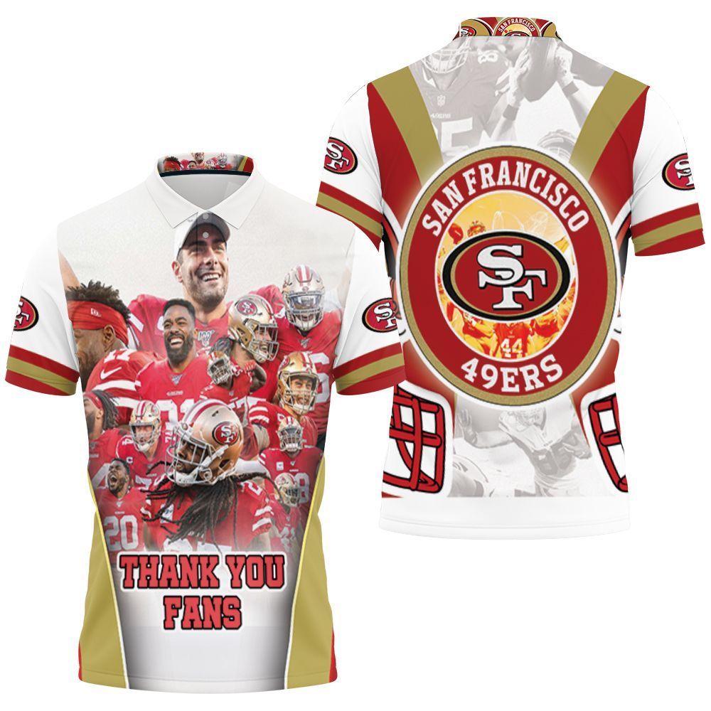 Super Bowl San Francisco 49Ers Nfc West Division For Fans 3D Polo Shirt, Jersey