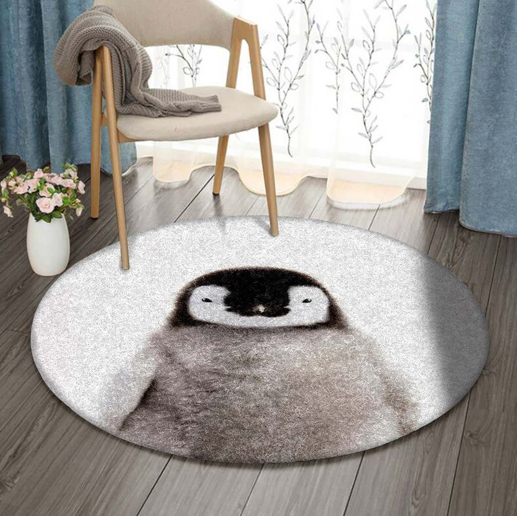 Penguin IE5993 Round Rug BEVR3007