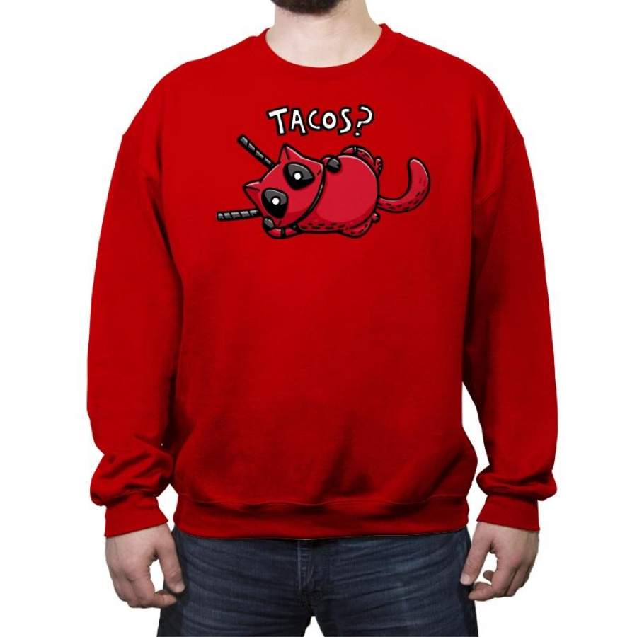 Care For Some Tacos? – Crew Neck Sweatshirt