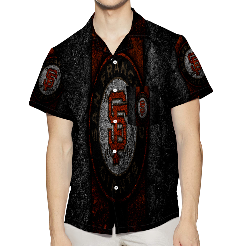 San Francisco Giants Art 20 3D All Over Print Summer Beach Hawaiian Shirt With Pocket