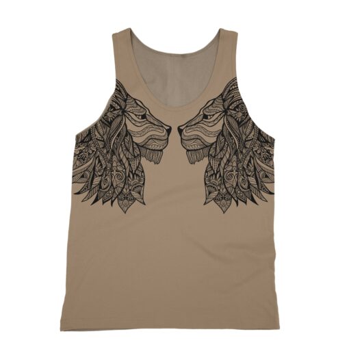 Tribal Art – Lion Tank Top