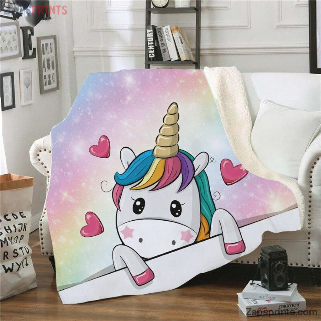 Unicorn Chibi Blanket