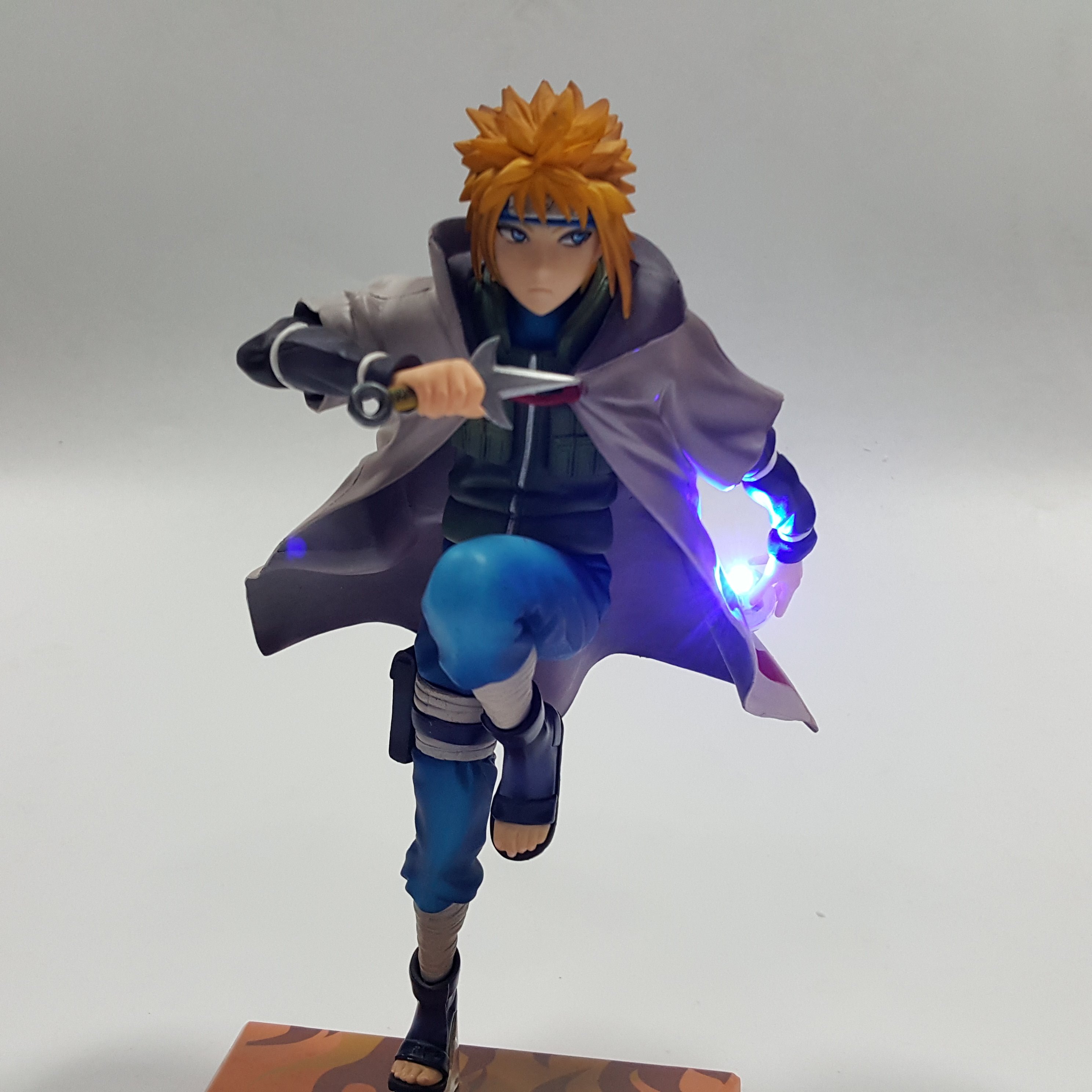 Hokage Minato Namikaze Yellow Flash Rasengan Diy 3D Light Led Lamp