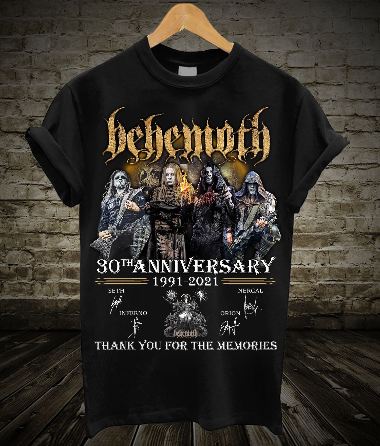 Behemoth Shirts, Behemoth Band Shirt, T-Shirt 2D – Spnv537