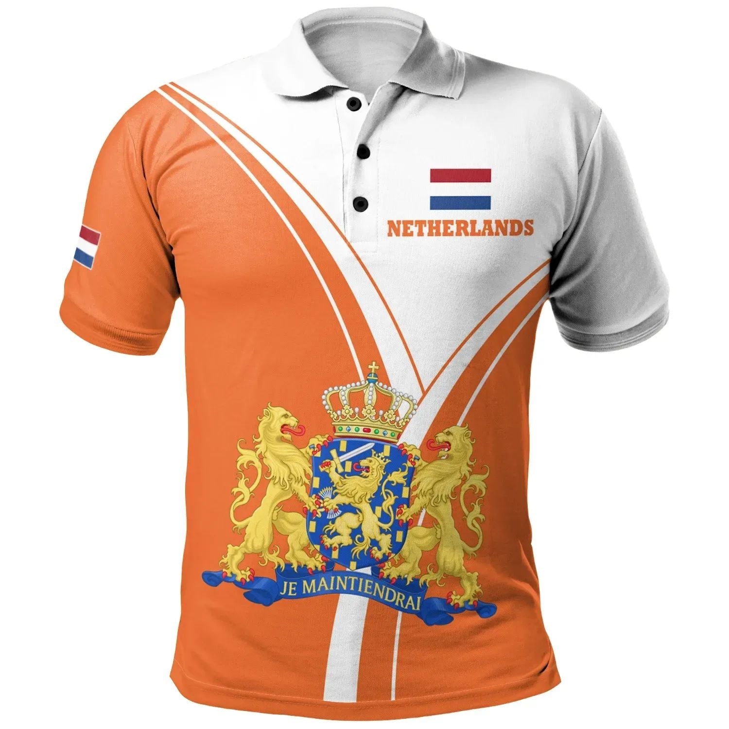 Netherland Polo Shirts - Netherland Pride Rlt7
