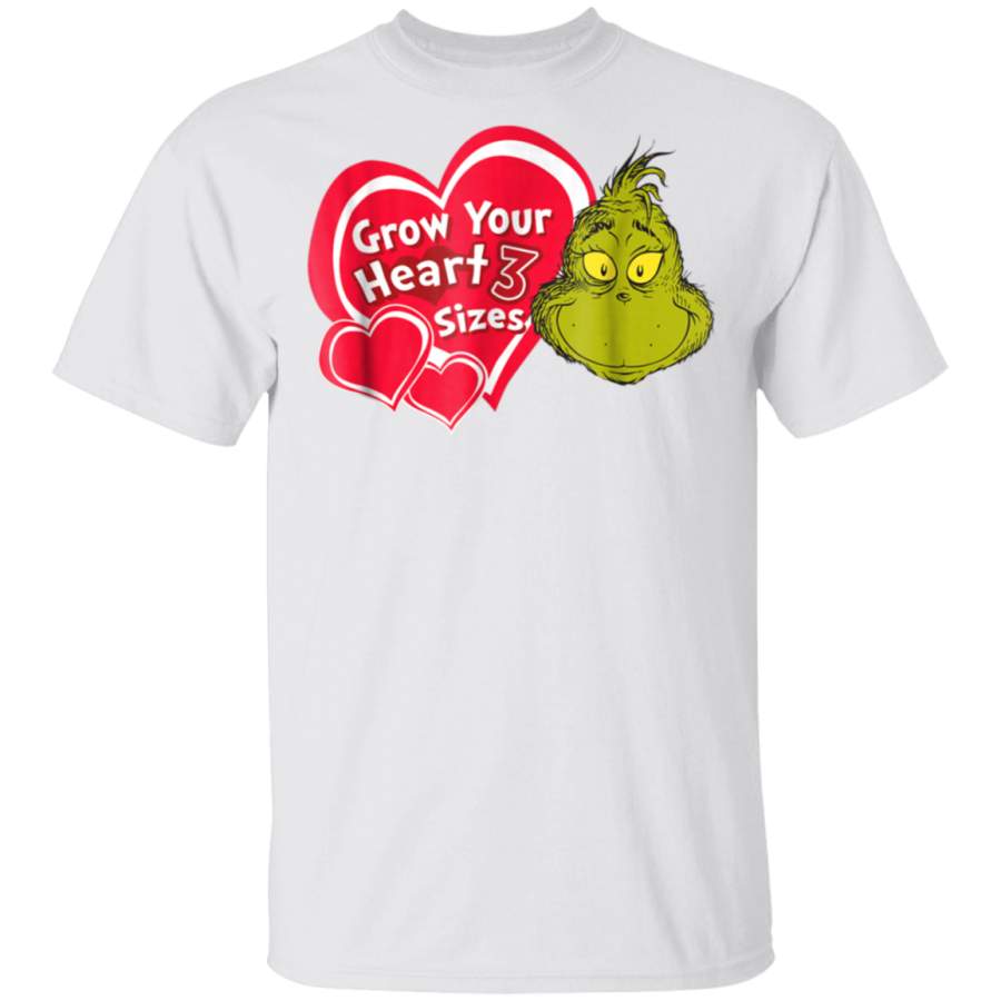 Dr Seuss Grinch Grow Your Heart Tshirt