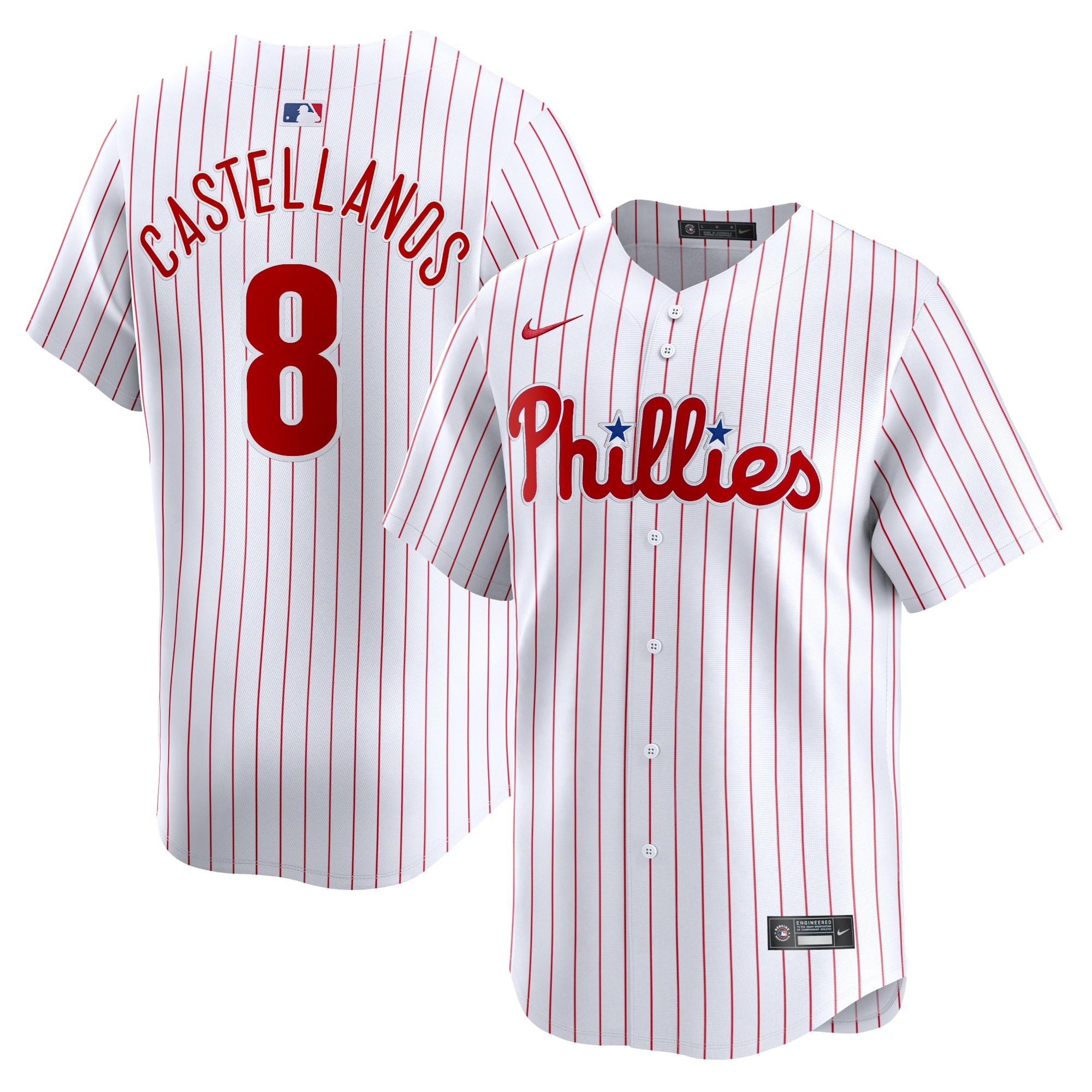 Nick Castellanos Philadelphia Phillies Home Limited Player Jersey – White