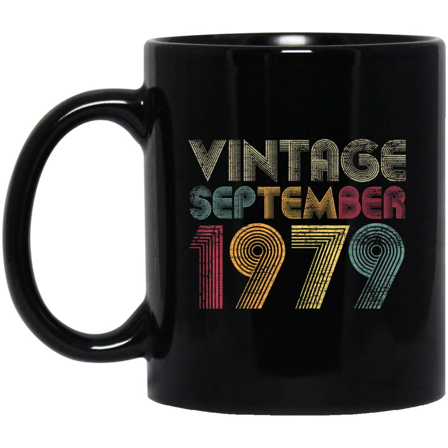 Vintage September 1979 Bday Gifts 40th Birthday Coffee Mug