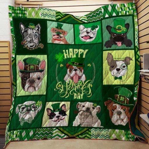 Happy Irish St Patrick Day 3D Quilt Blanket HGM48