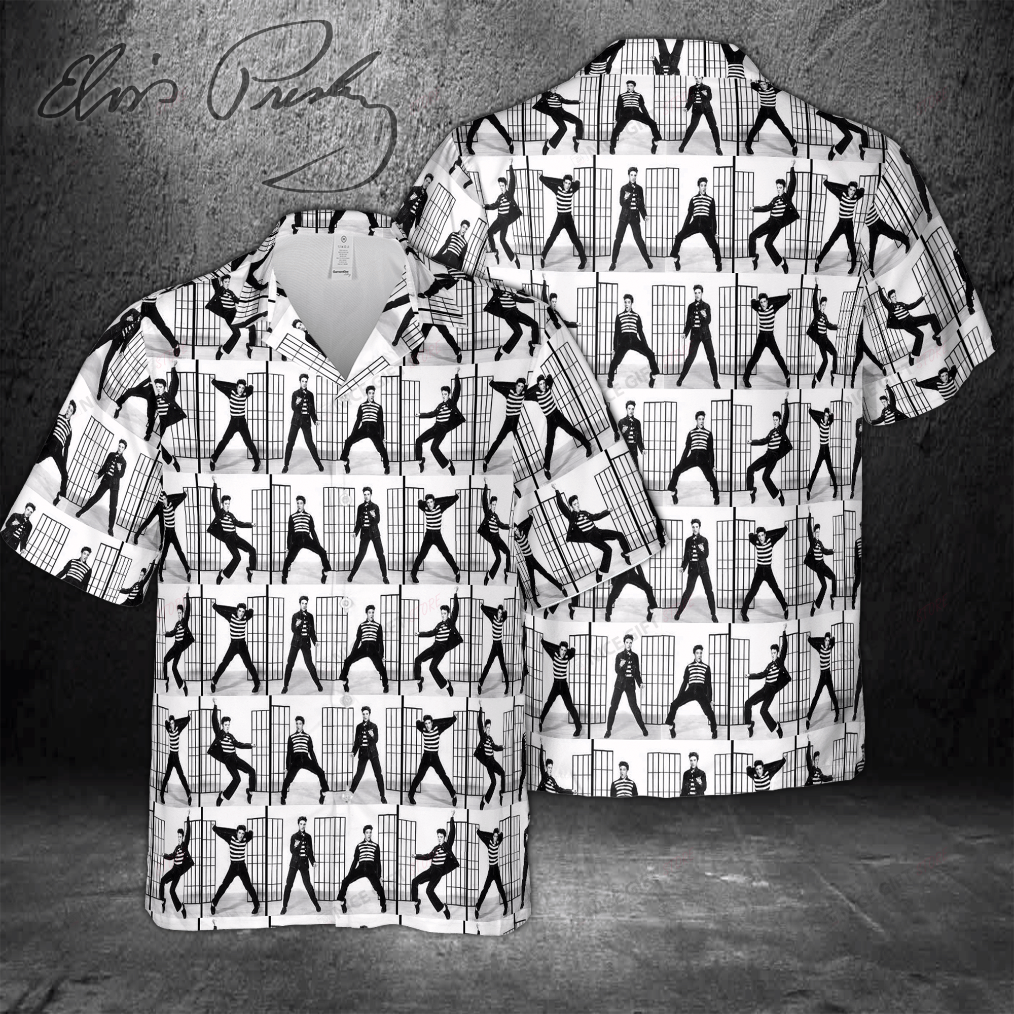 Elvis Presley Hawaiian 3D Shirt 3Hs-M3O8