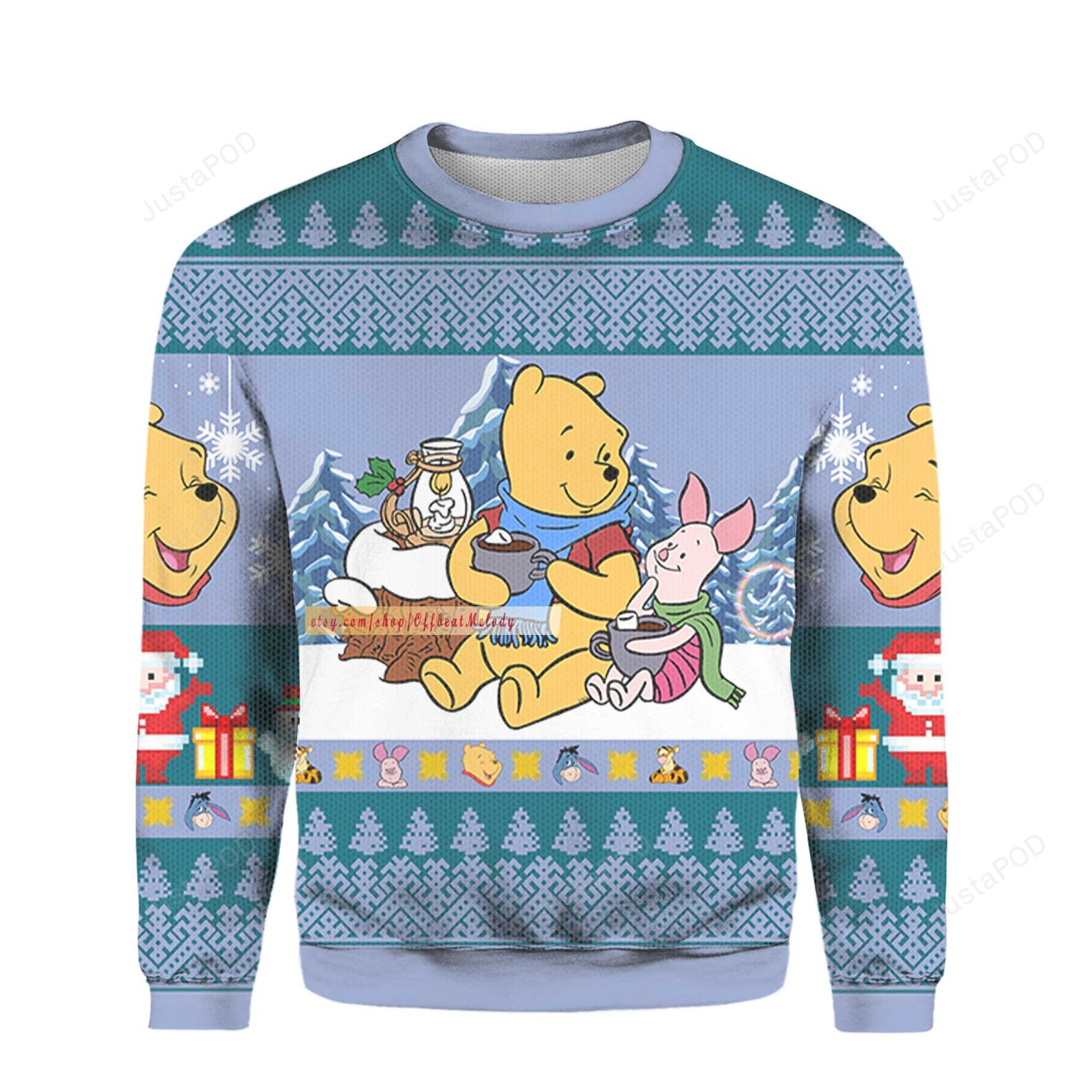 Pooh And Piglet Best Friends Christmas Ugly Sweater