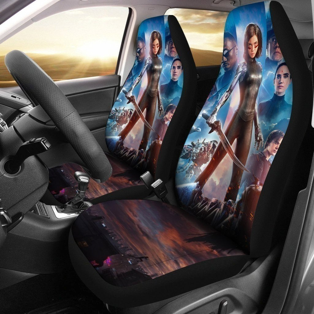 Alita Battle Angel Cool Girl Car Seat Covers Lt03