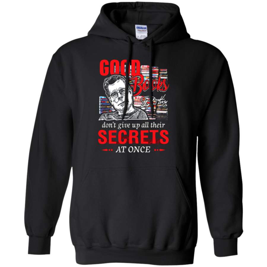 AGR Good Books Don_t Give Up All Their Secrets At Once Hoodie