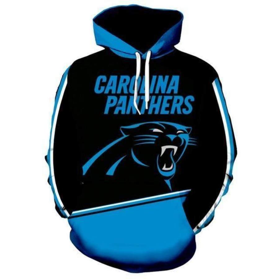 Carolina Panthers Hoodie 3D Style537 All Over Printed