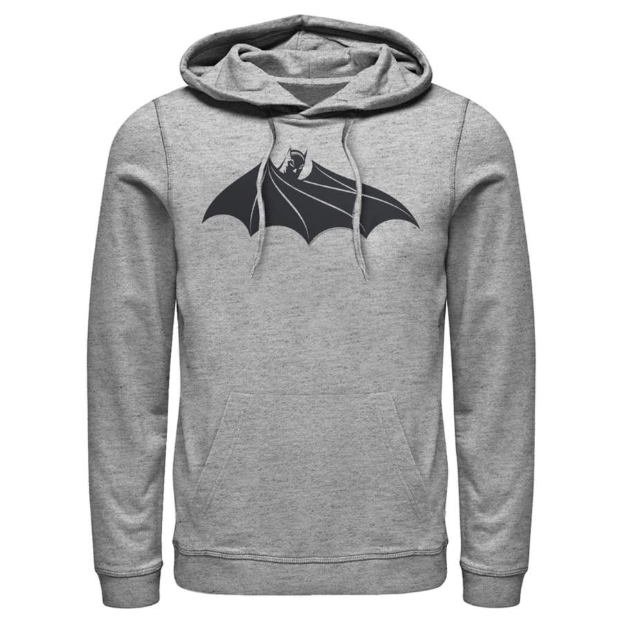 Batman Men’s Logo Hidden Wing  Lightweight Hoodie