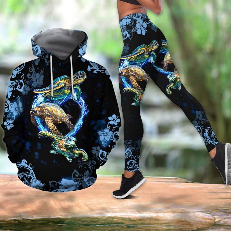 Turtle combo hoodie + legging HG41313S