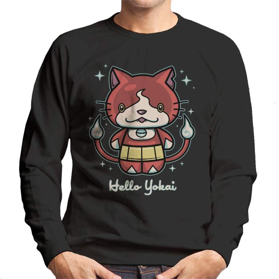 Hello Yokai Hello Kitty Yokai Watch Men’s Sweatshirt
