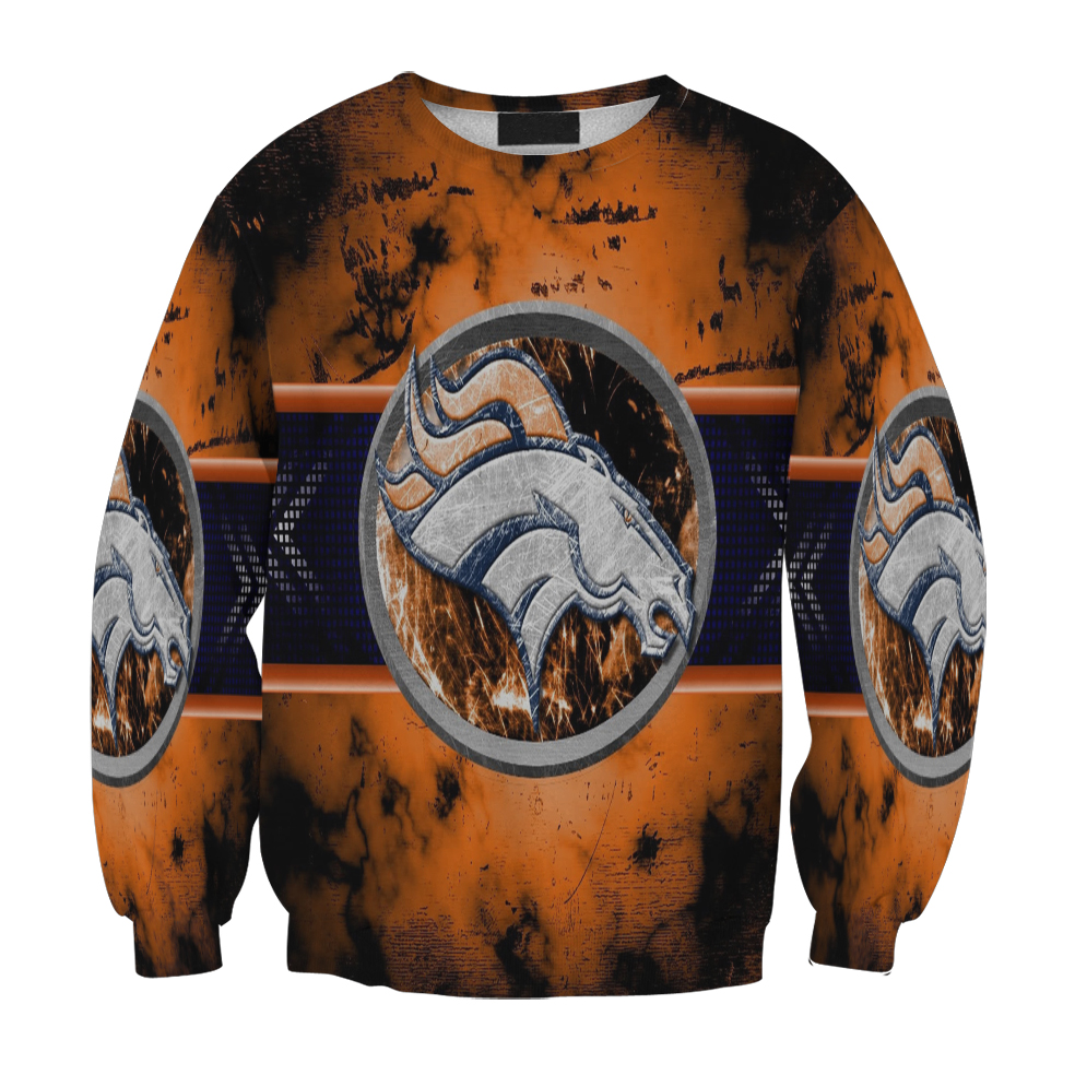 Denver Broncos Emblem V21 Gift For Fan 3D Full Printing Sweatshirt