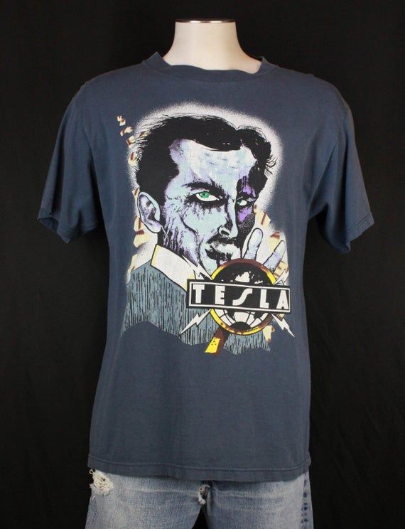 Vintage Tesla Concert shirt