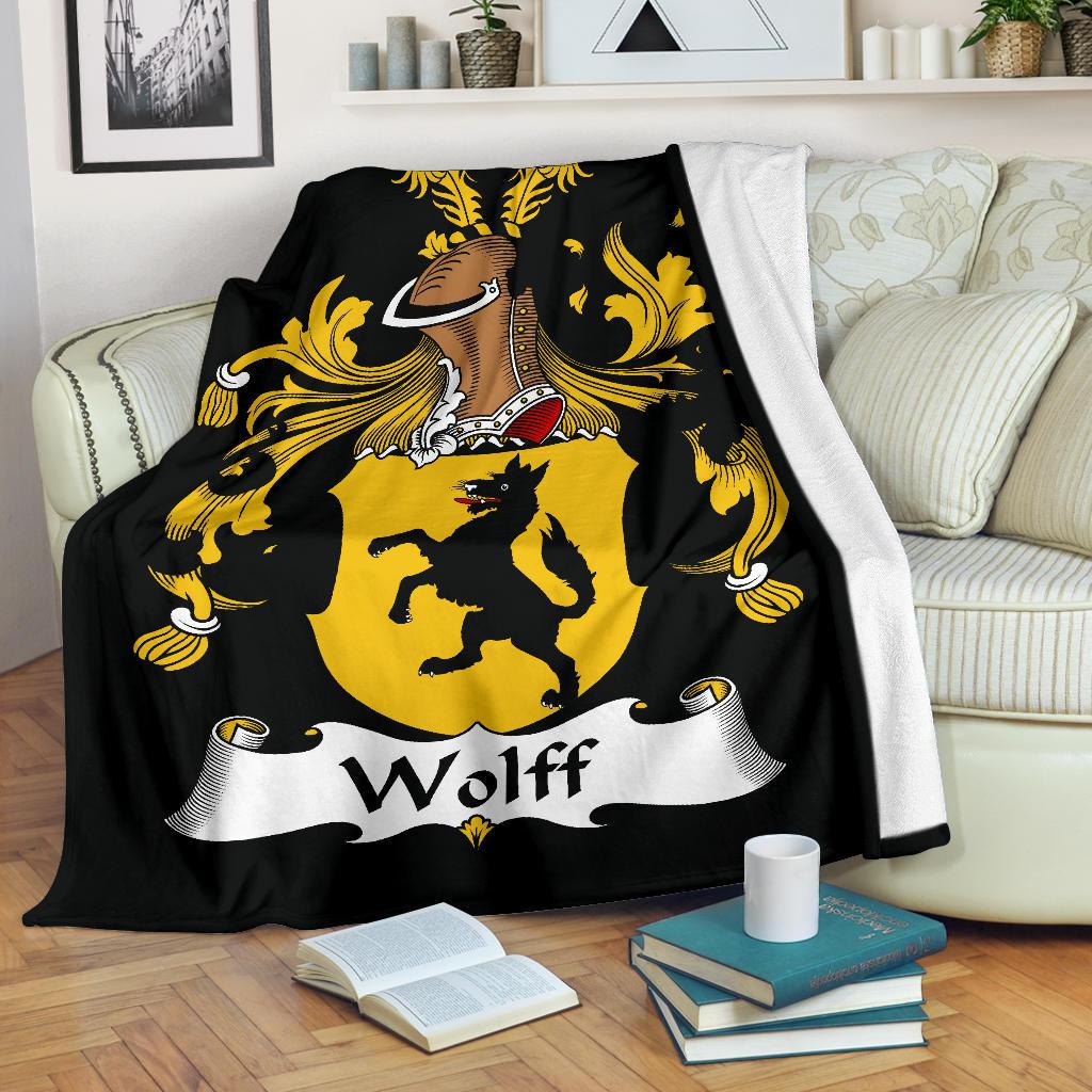 Wolff Germany Blanket – German Family Crest A7