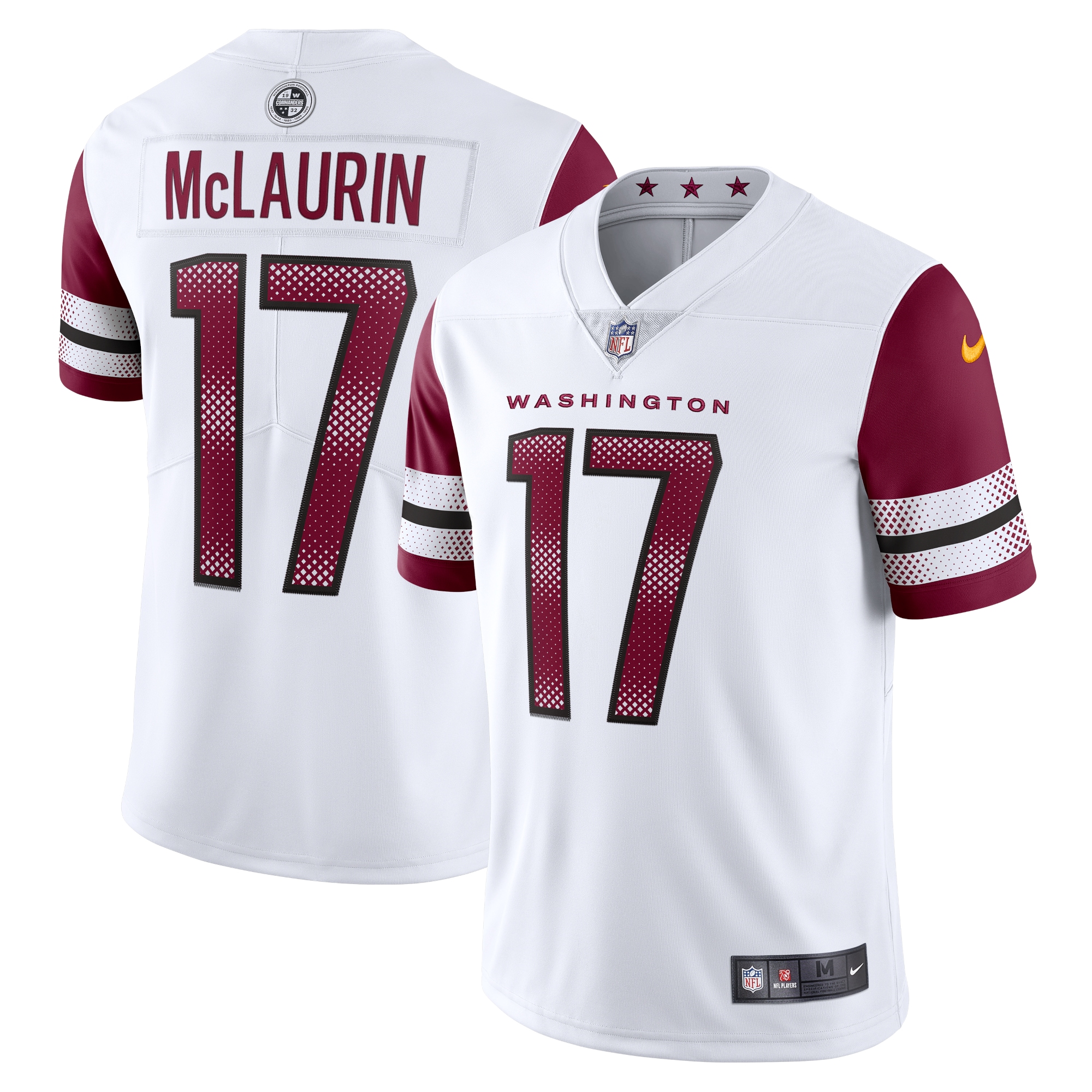 Terry McLaurin Washington Commanders Vapor Limited Jersey – White