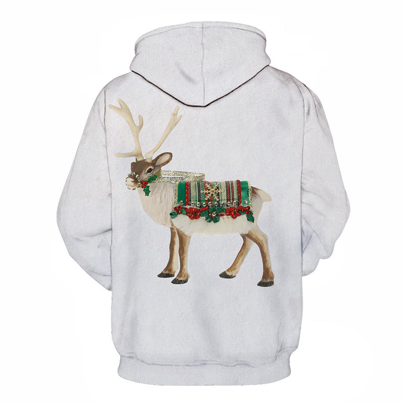 Santa’S Reindeer Christmas 3D – Sweatshirt, Hoodie, Pullover
