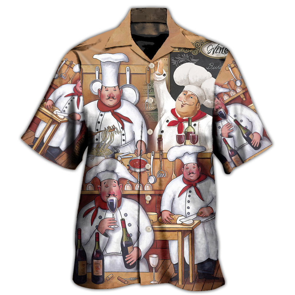 Chef The Best Master Cooking Vintage Style Hawaii Shirt Ha32119