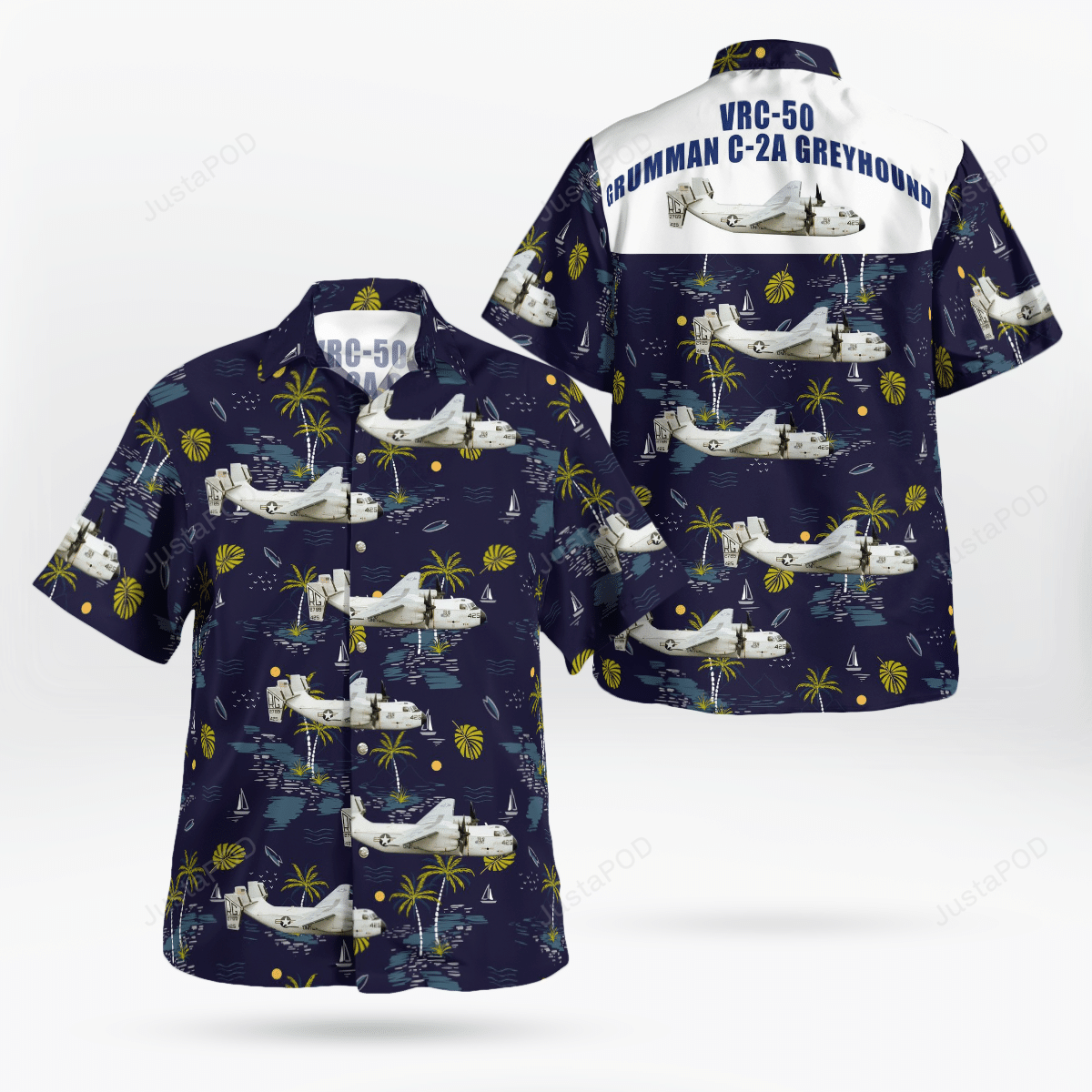 Navy Hawaii Gift Hawaii Shirt For Dad Ha45377