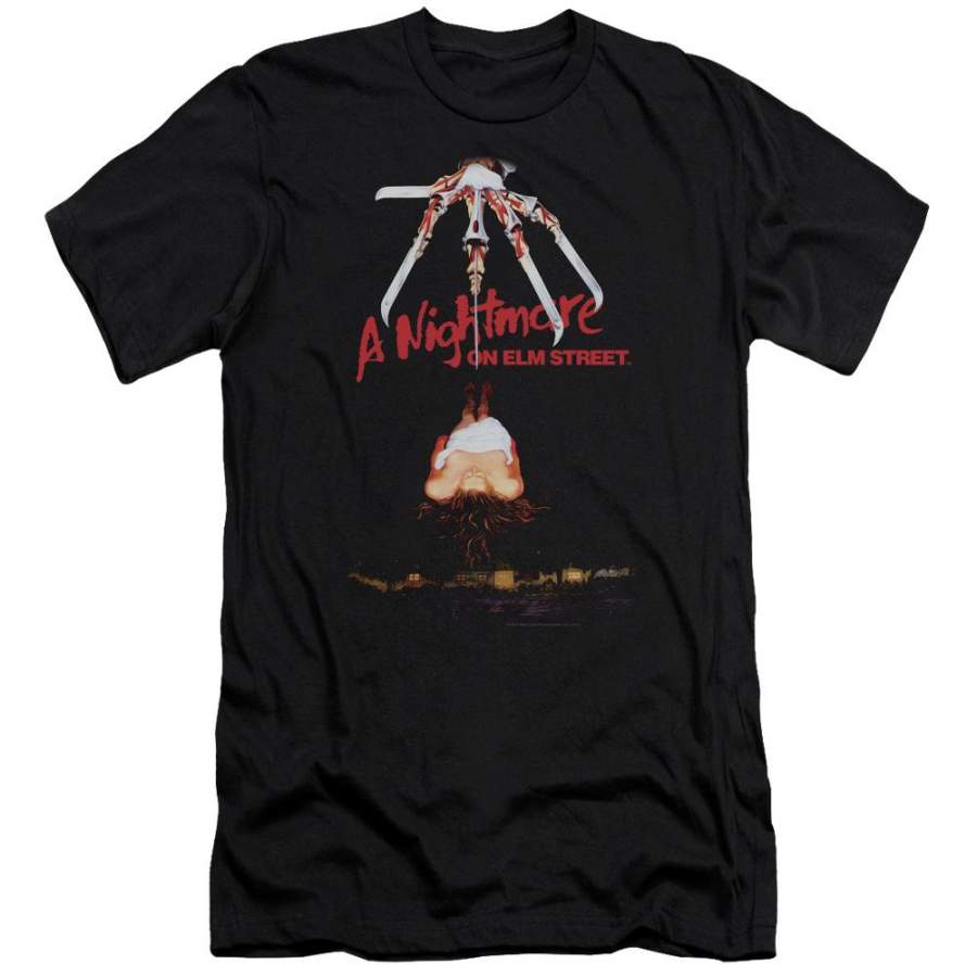 A Nightmare on Elm Street Alternate Poster Men’s Slim Fit T-Shirt