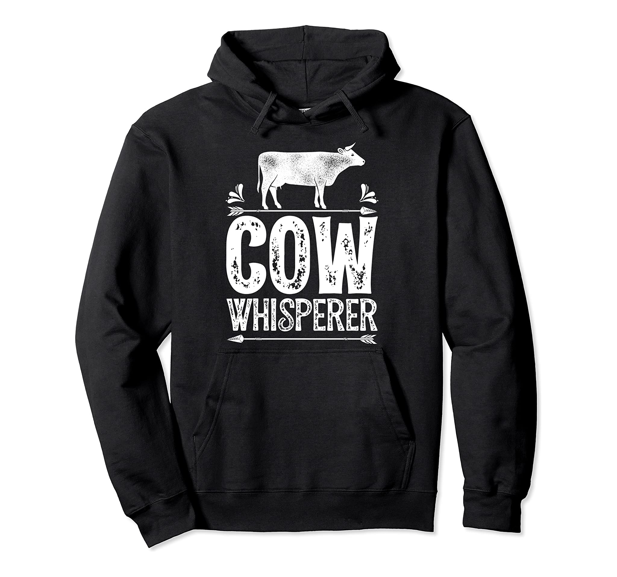 Cow Whisperer Hoodie Cows Farm Funny Farmer Farming Gifts