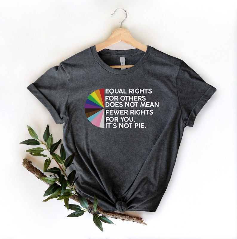 Rainbow Shirt, Gift For Gay, Glbt Shirts,Equal Rights For Others Does Not Mean Fewer Rights For You