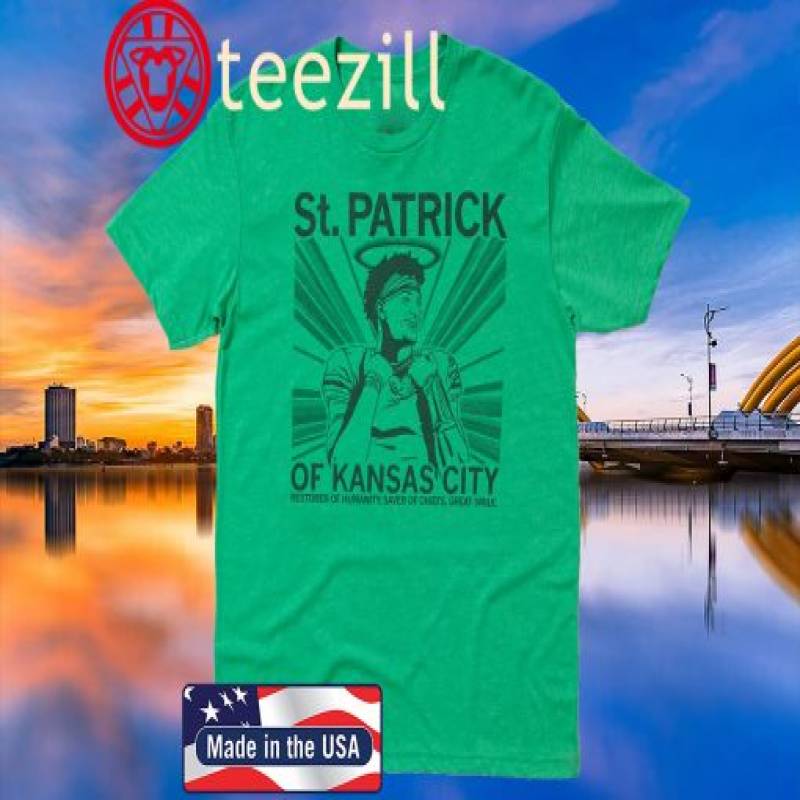 St. Patrick Patrick Mahomes Shirt St. Patrick Of Kansas City Tshirt