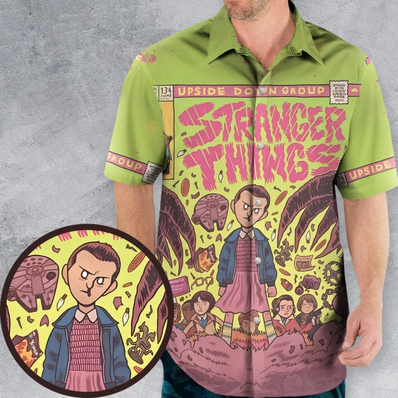 Into The Unknown Stranger Things Hawaiian Shirt