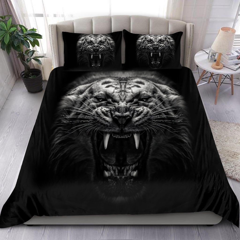 Tmarc Tee Potrait: White Tiger Bedding Set