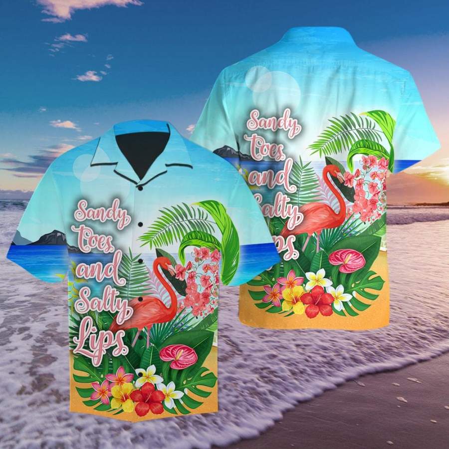 Sandy Toes and Salty Lips Beach Shirt NTN09012001