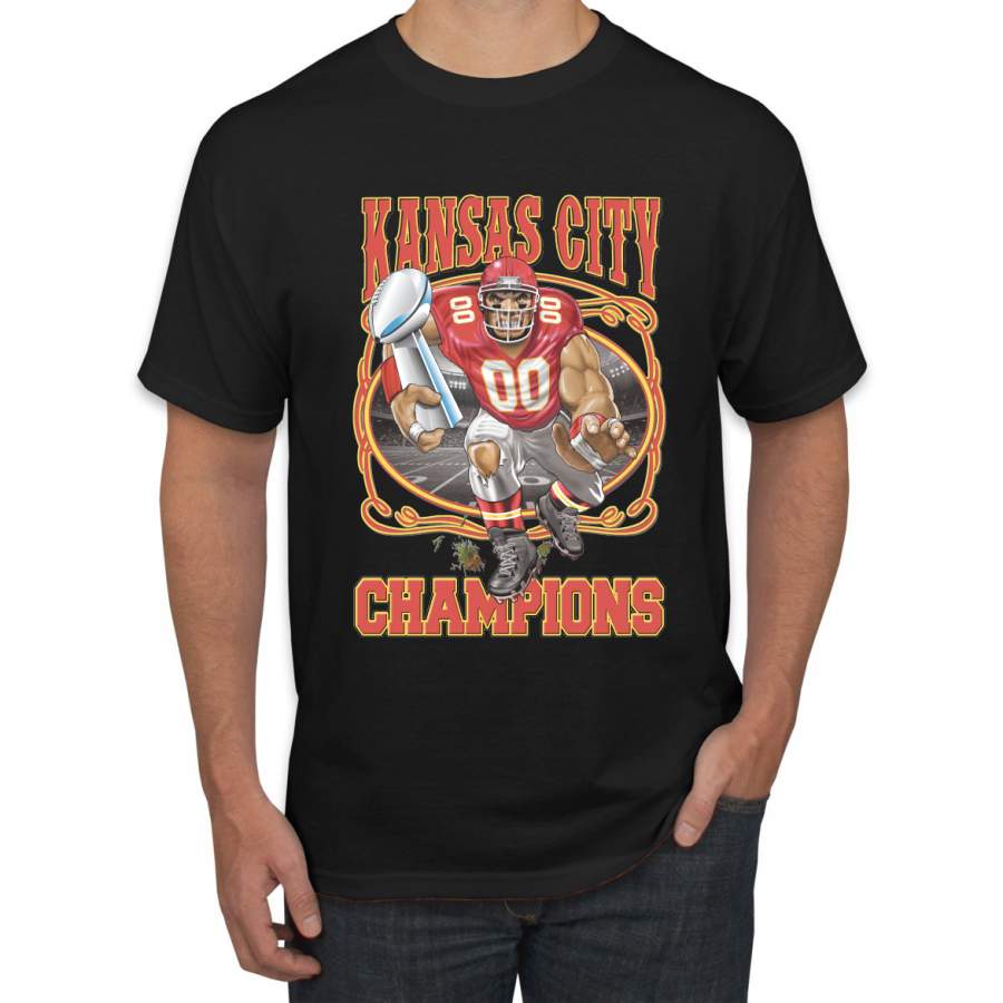 Kansas City Champions 2020 KC Fan  Sports Graphic T-Shirt