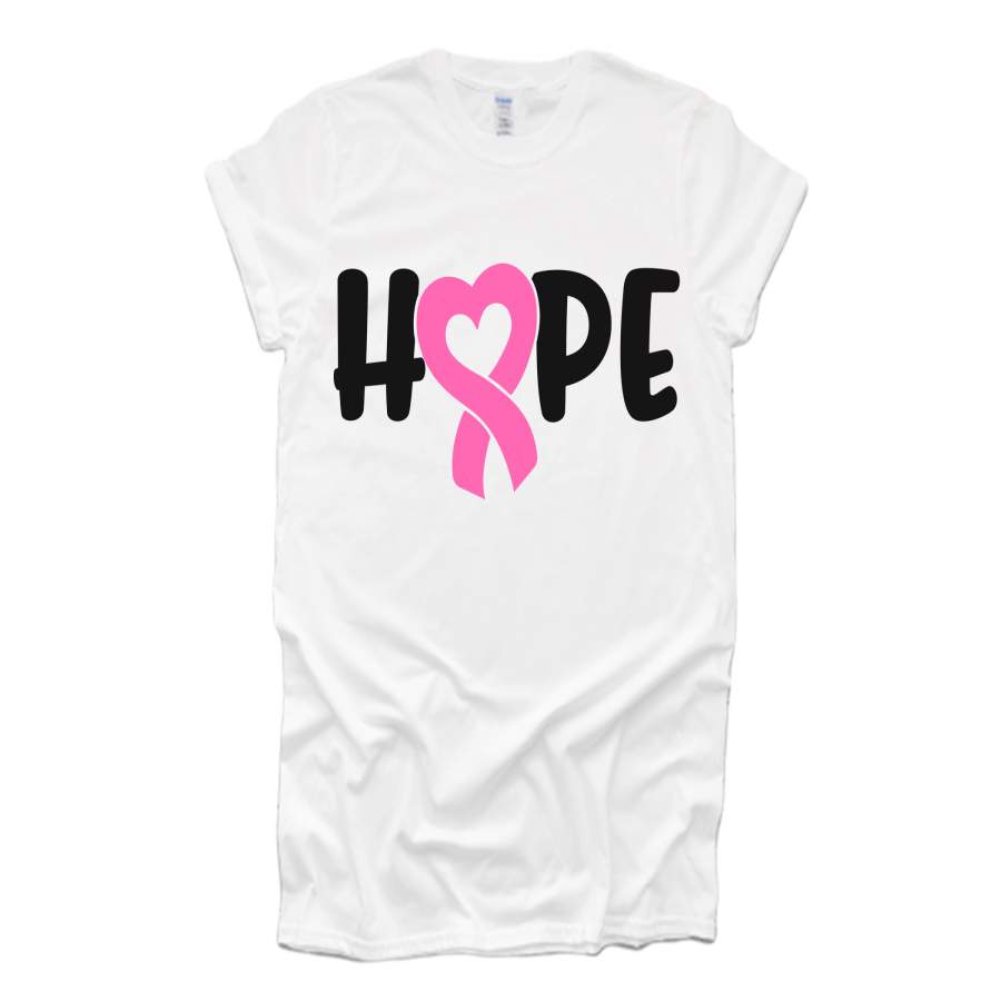 (Hope Cancer Shirts) Breast Cancer Shirts