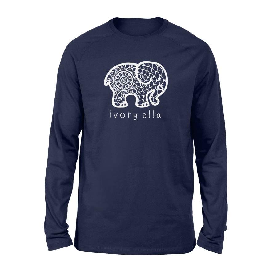 Ivory Elephant Ella Shirt – Standard Long Sleeve