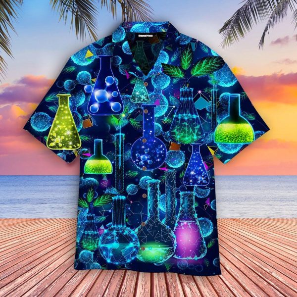 Chemistry Neon Hawaii Shirt For Men Women Ha53157