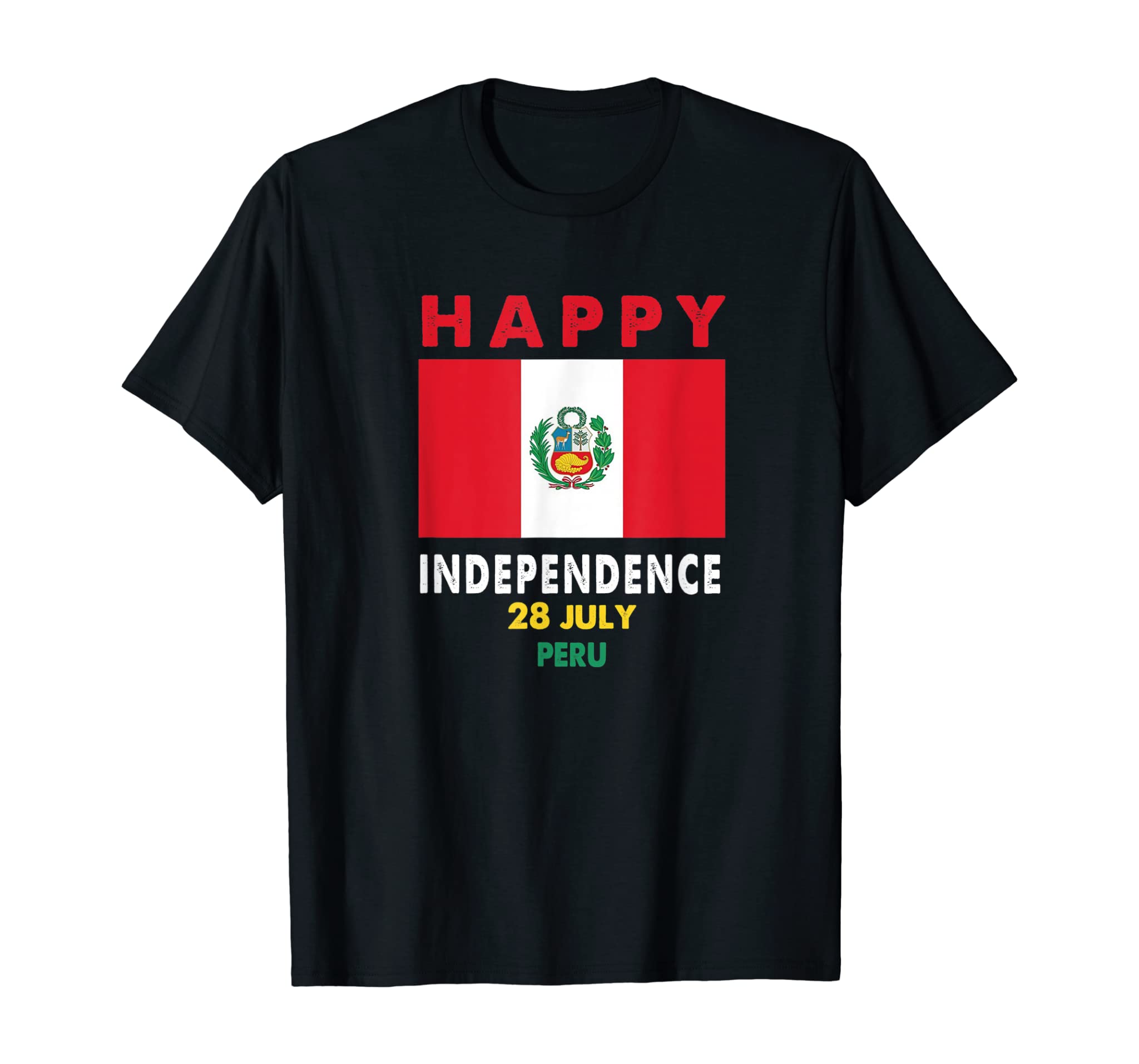 Peru Flag Shirt – Happy Independence Day 28 July Peruvian T-Shirt