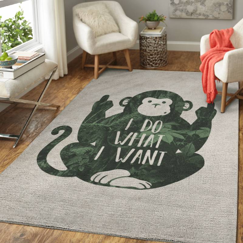 I do what i want – Animals Area Rug Carpet