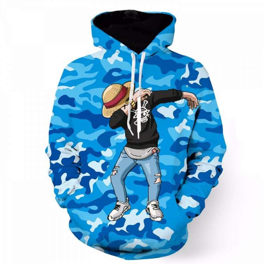 Dabbing Monkey D. Luffy Hoodie