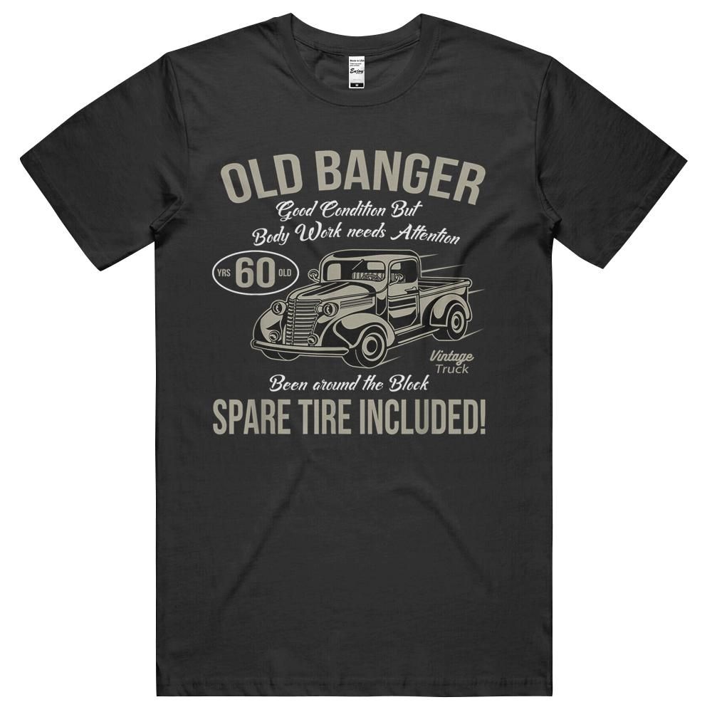 60th Birthday Unisex Shirt Vintage Old Banger 60 Years Old Gift