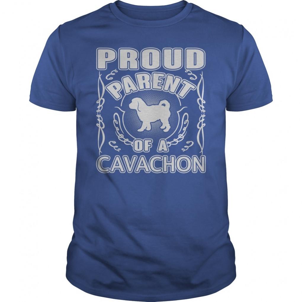 Proud Parent Cavachon Cute Tshirts Guys Tee 679645084