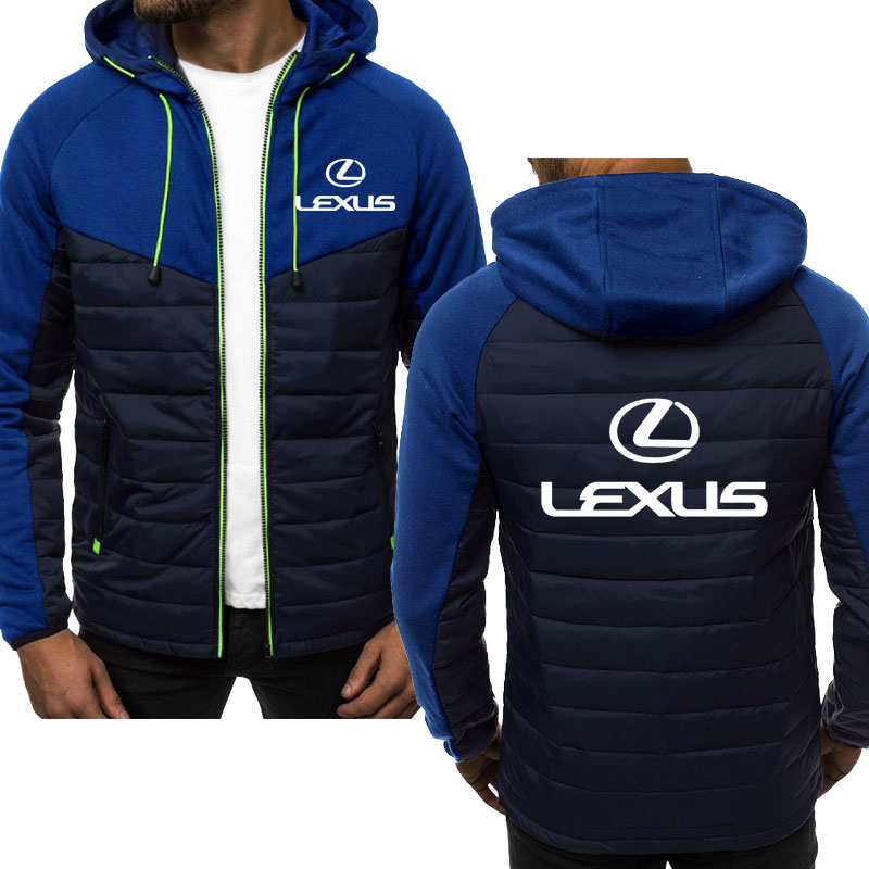 2022 Hot sale men’s Hooded coat men’s bomber jacket top Lexus car logo print Harajuku Hip Hop Street men’s hooded sweatshirt alx