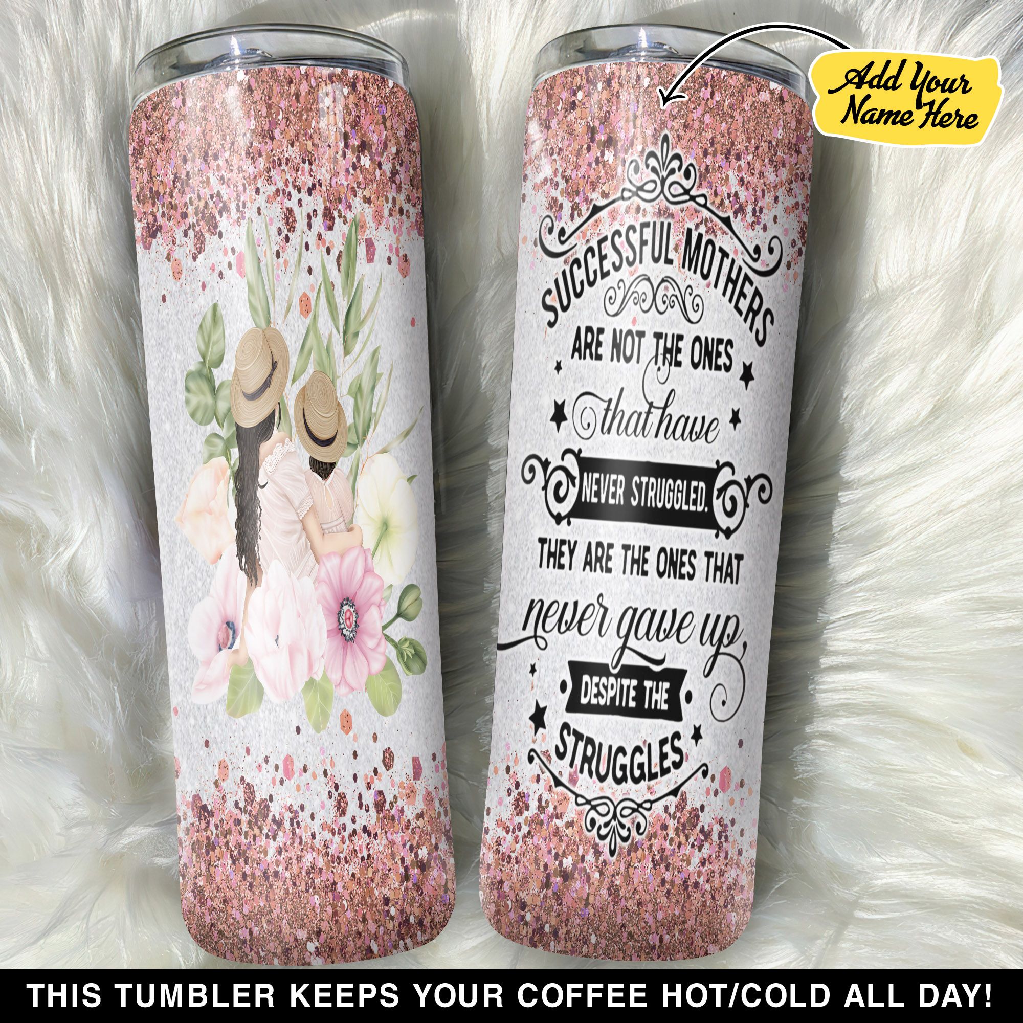 Personalized Mothers Day GS0101853OD Skinny Tumbler - Alwaysky Store Design For Mom 2024