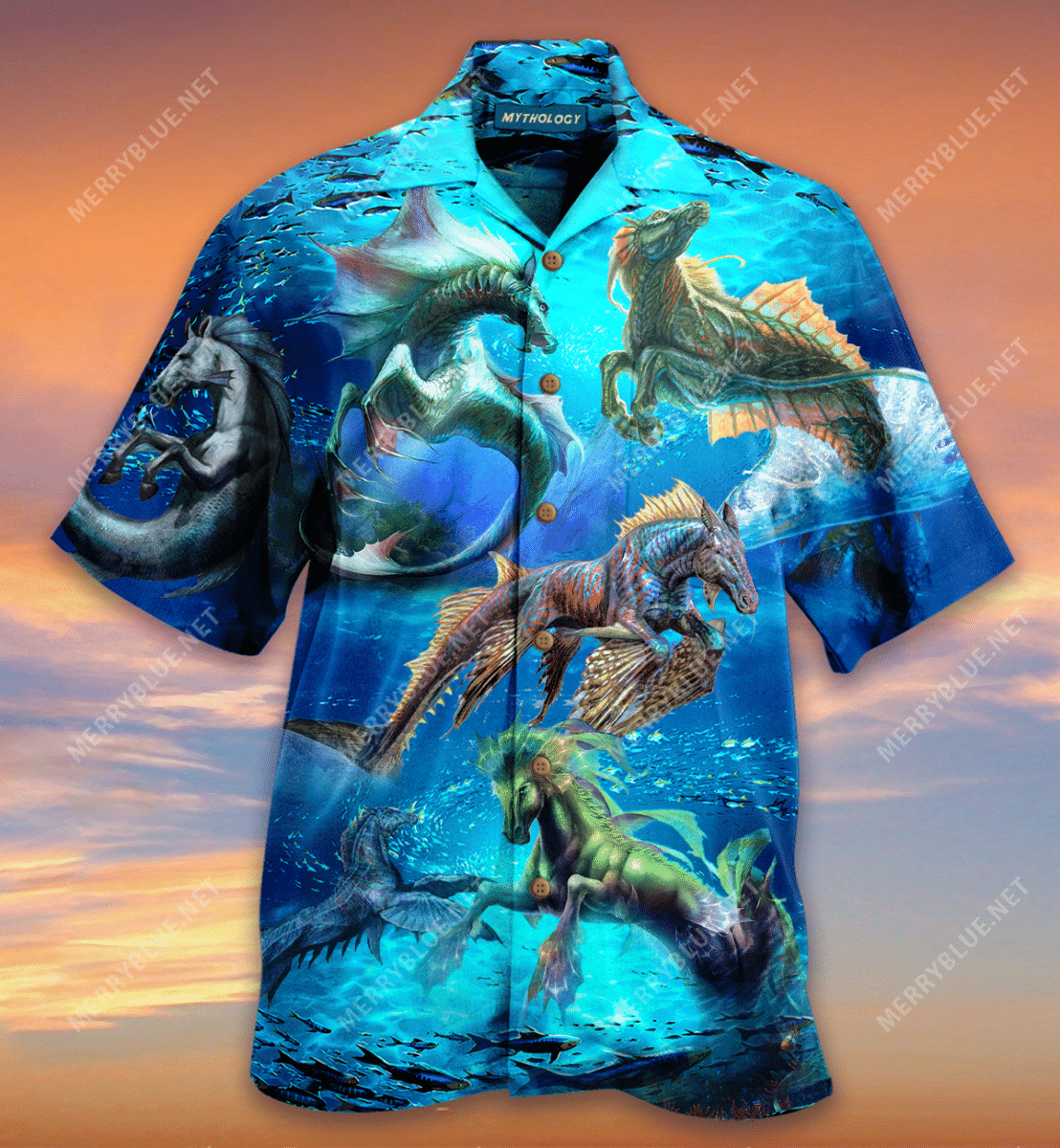 Get Now Seahorse Greek Mythology Hippocampus Hawaii Shirt Ha91061